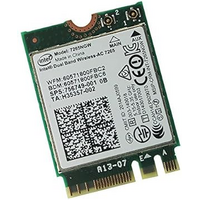 Intel Dual Band 2x2 Wireless AC + Bluetooth 4.0 M2 Interface