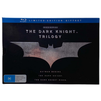 The Dark Knight Trilogy Limited Edition Gift Set, Blu-Ray Box Set