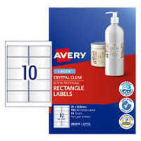 Avery  L7113 clear stickers