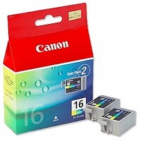 Canon Ink Cartridge 16-Color Twin Pack Cyan Yellow & Magenta