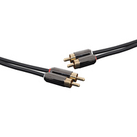 3m Stereo Dual RCA Male to Dual RCA Male Cable