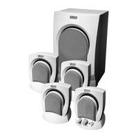 Altec Multimedia 5 Piece Speaker System For Gaming