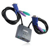 Edimax 2 Port KVM Switch EK-PA2C with Audio