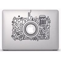 Koosh MacBook DecalStyle Large Abstract Camera