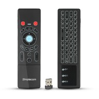 Simplecom 2.4G WL Remote AirMouse K/board/touch pad & backlight