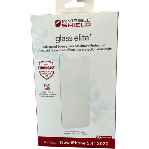 Zagg InvisibleShield Glass Elite+ Screen Protector for iPhone 5.4" 2020