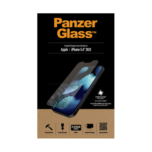 PanzerGlass Screen Protector Apple iPhone 13 Mini | Standard Fit