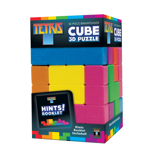 Tetris Cube Brainteaser