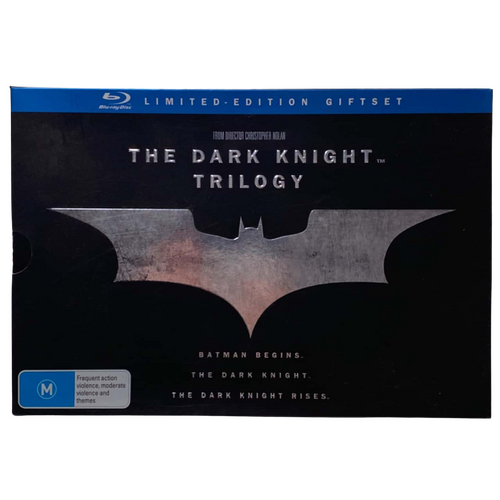 The Dark Knight Trilogy Limited Edition Gift Set, Blu-Ray Box Set