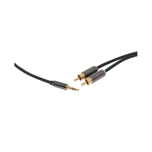 Stereo Plug to RCA Male Cable