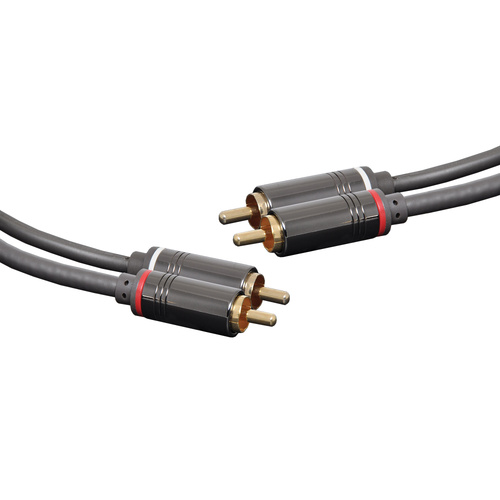 10m Stereo Dual RCA Male to Dual RCA Male Cable