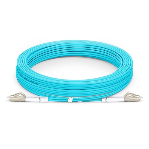 OM3 50/125 Multimode Armored Fiber Patch Cable - 10m