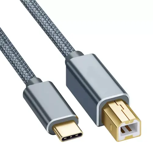 Premium 1m USB-C Printer Cable (USB-C to USB 2.0 Type-B Cable)