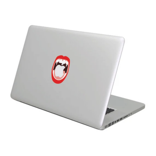 Koosh MacBook DecalStyle Small Vampire Lips