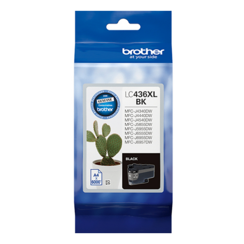 brother LC436XL BK