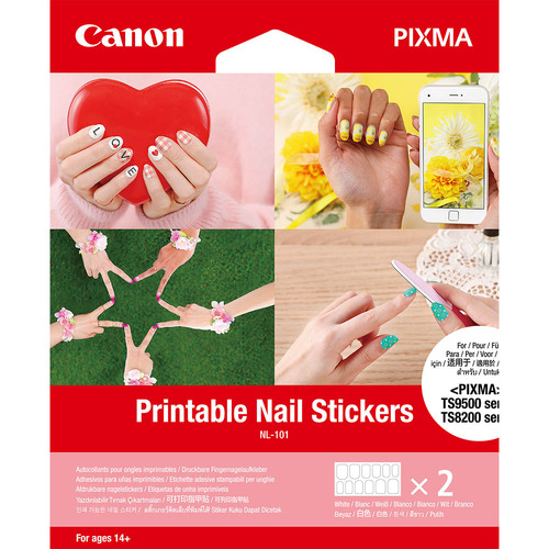 canon nl-101 nail stickers