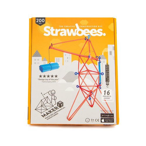 Strawbees The Creative Construction Kit 200pcs