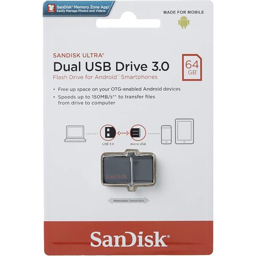 SanDisk Dual USB Drive 3.0