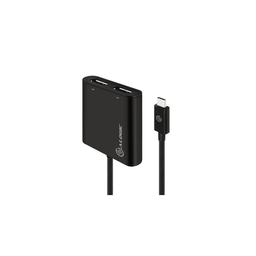 Alogic Video Adapter USB-C to Dual DisplayPort Adapter