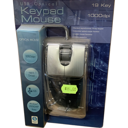 Digitech USB Optical Keypad Mouse 